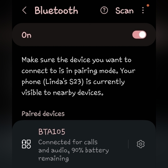 Sentry BT105 Bluetooth->White Active Noise Canceling Wireless Earbuds - Picture 11 of 11